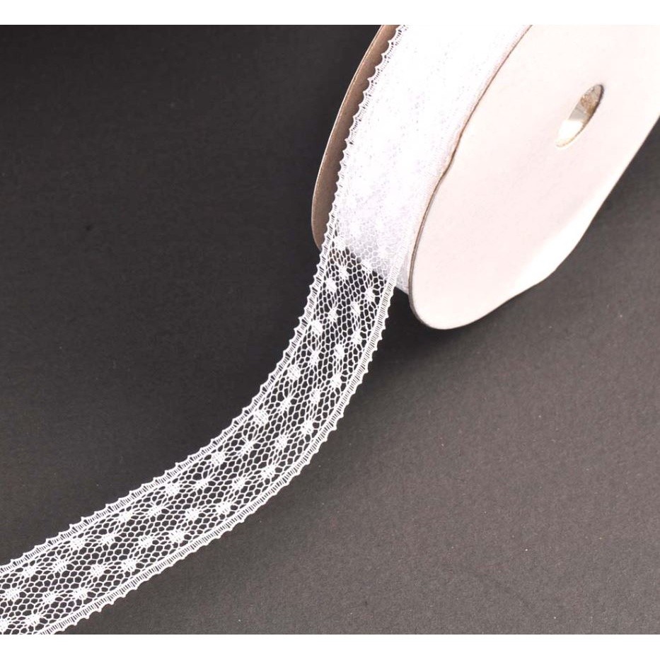 2yards Mesh Ribbon Lace Fabric Supplies For Headwear Trim Crafts Sewing Accessories Clothes DIY Wedding鲜花花束包装波点丝带(2067L) - Image 12