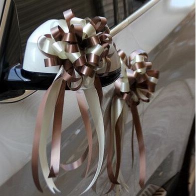 New Design Wedding car decoration flower Pull Bow Ribbons Gift Birthday Party Supplies Home Decoration DIY(723L) - Image 5