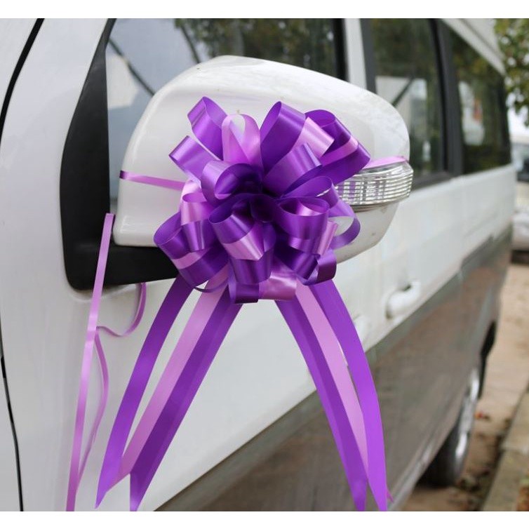 New Design Wedding car decoration flower Pull Bow Ribbons Gift Birthday Party Supplies Home Decoration DIY(723L) - Image 15