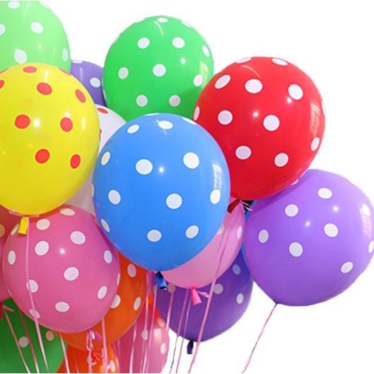 10pcs/pack 12inch Spot Dot Latex Balloons Polka Dot Wave Point Globos Birthday Party(298L) - Image 6