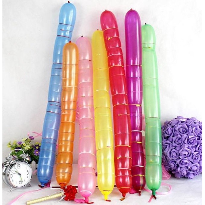 20Pcs Children Toy Rocket Balloons Colorful Latex Balloon for Wedding Birthday Party Decoration(451L) - Image 6