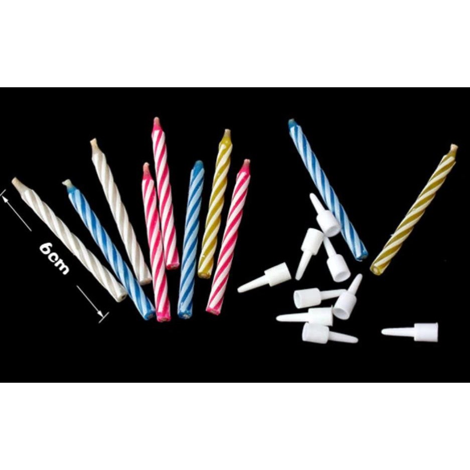 10 Pcs/lot Magic Relighting Candles Funny Tricky Birthday Eternal Blowing Candles Party Joke Birthday Cake Decors(358L) - Image 2