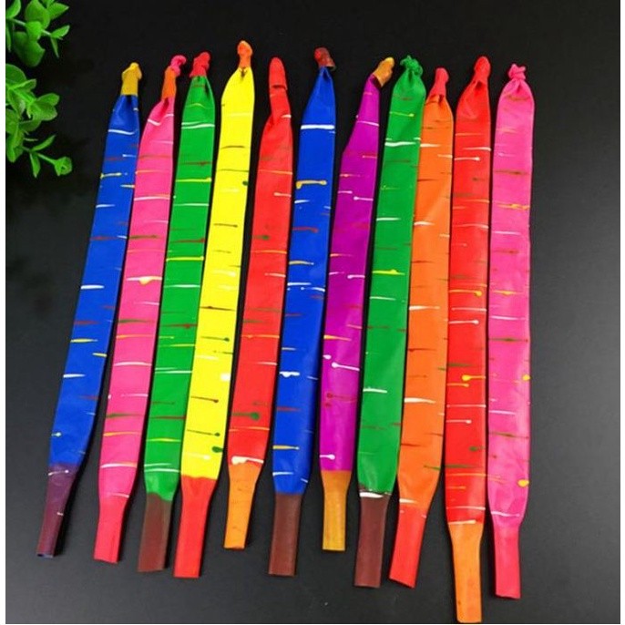 20Pcs Children Toy Rocket Balloons Colorful Latex Balloon for Wedding Birthday Party Decoration(451L) - Image 4