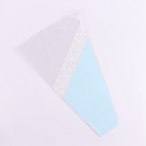 10pcs Rose Plastic Package Transparent Flower Bouquet Wrapping Paper Plastic Opp Bag Floral Packaging Bags (555L) - Image 8