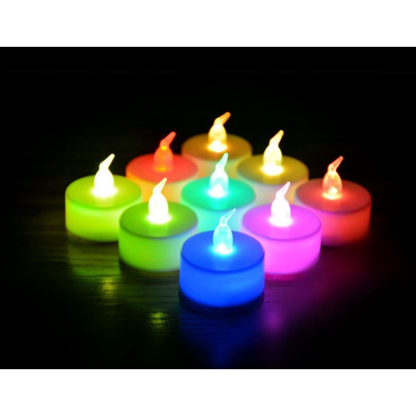 Battery Operated Flameless Led Small Candle Battery Powered Tea Lamp Flashing Christmas Wedding Wedding (1096L) - Image 10