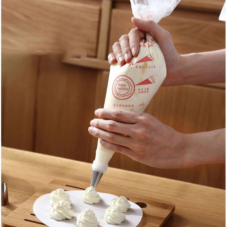 50/100 PCS Baking Decorating Bag For Baking Cake Tool Disposable Piping Bag Icing Nozzle Fondant Cake (1271L) - Image 8