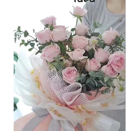 1Yard 50CM Grid Gauze Flower Wrapping Paper DIY Gift Packing Paper Flowers Bouquet Wrapping Paper Florist (1586L) - Image 5