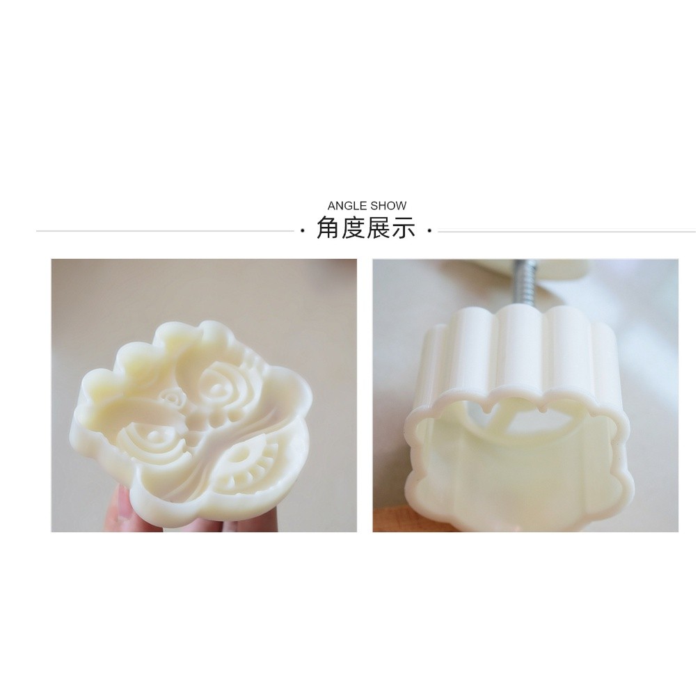25g/75g 3D Mooncake Mold National Tide Style Lion Patterns comal para tortillas Molds Press Cookie Mould 醒狮月饼模具(2202L) - Image 7