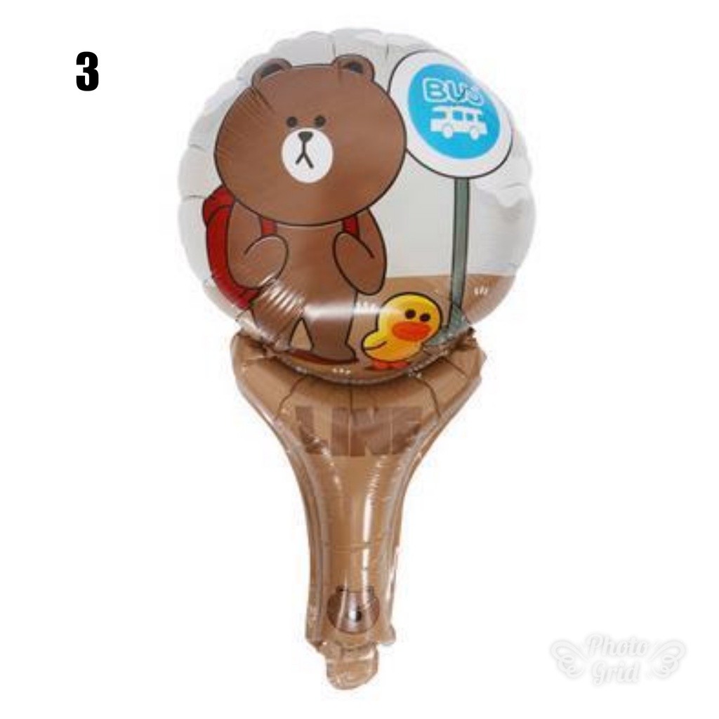 Cartoon Moana/ Princess Hand Sticks Foil Balloons Baby Birthday Wedding Party Decorations Air Globos Kids(295L) - Image 10