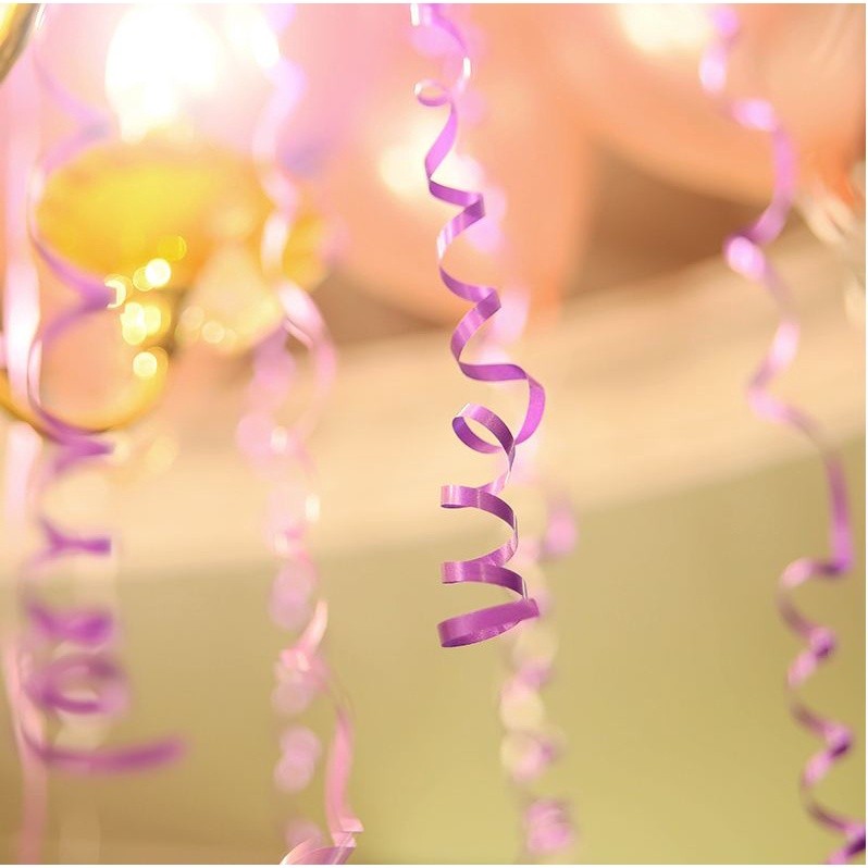 250yard/roll Balloons Ribbon for Party Decoration Birthday Gifts DIY Packing Wedding Foil Satin Ribbons (695L) - Image 2