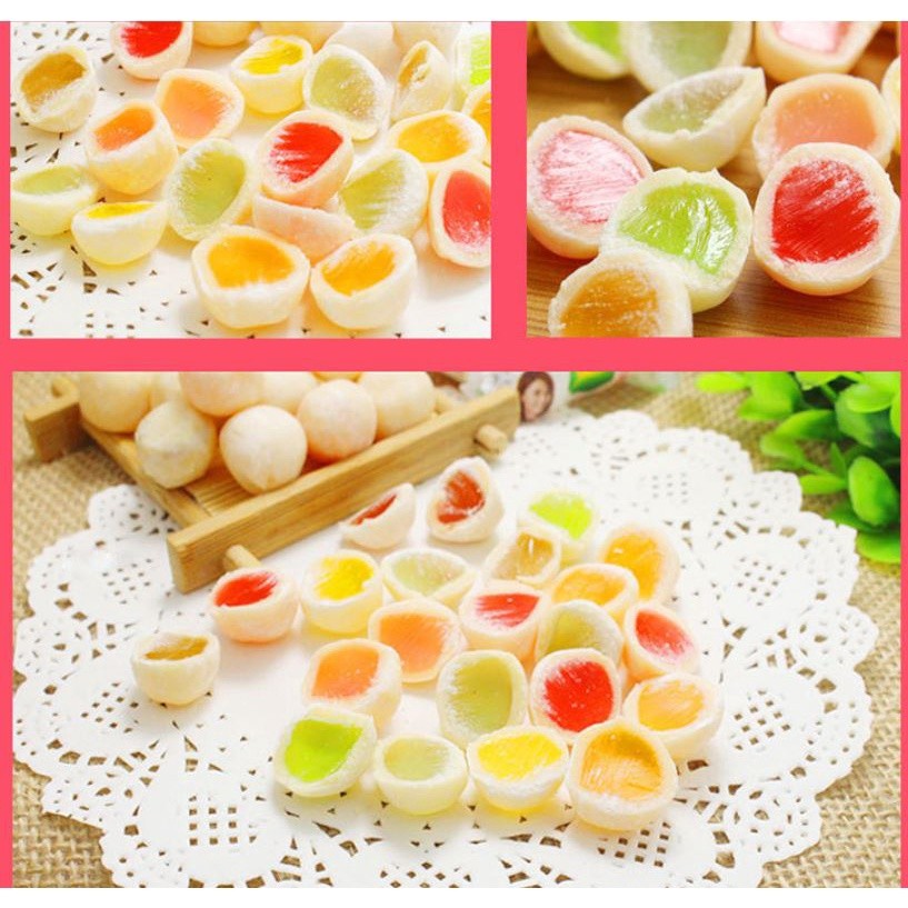 100g Multi-taste wedding candy, fruit flavor, crispy skin, fresh milk ball, milk flavor, rich sandwich fudge(2127L) - Image 5