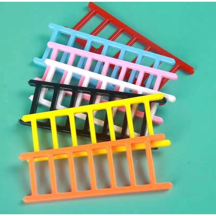 1pc Ins Small Ladder Cake Topper Cute Colorful Ladder Cupcake Topper for Wedding Birthday Party Cake Decorations(1144L) - Image 6