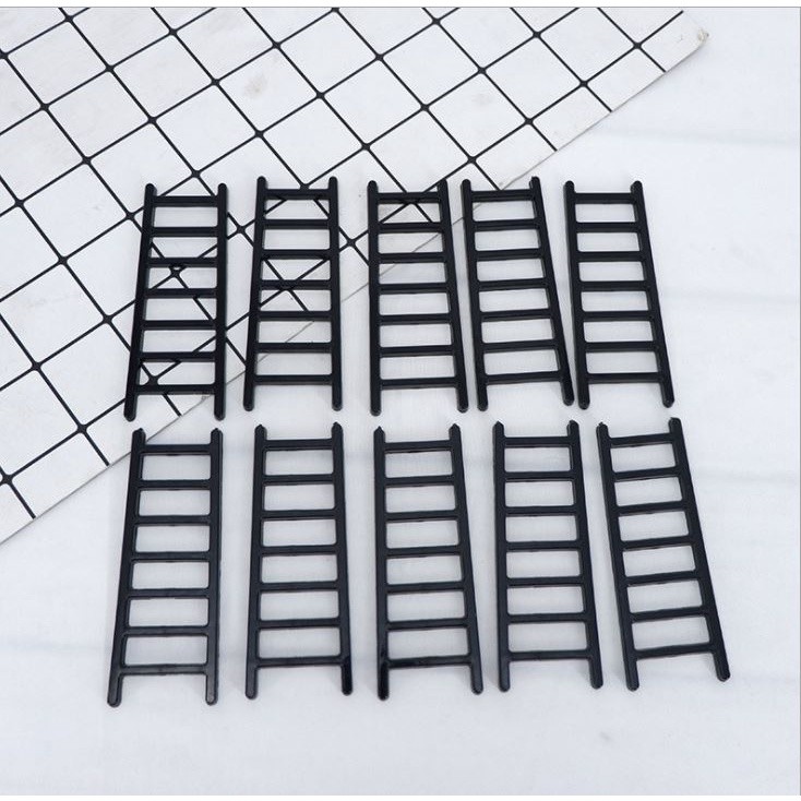 1pc Ins Small Ladder Cake Topper Cute Colorful Ladder Cupcake Topper for Wedding Birthday Party Cake Decorations(1144L) - Image 8