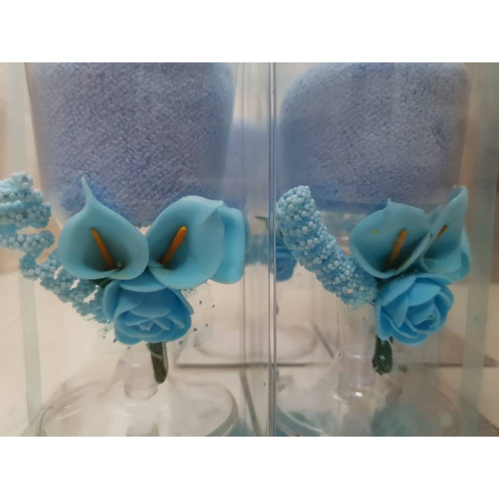 READY IN STOCK Goblet Towel 5 Colors Hand Towel Washcloth Wedding Party Gifts Drop Ship Support(230L) - Image 9