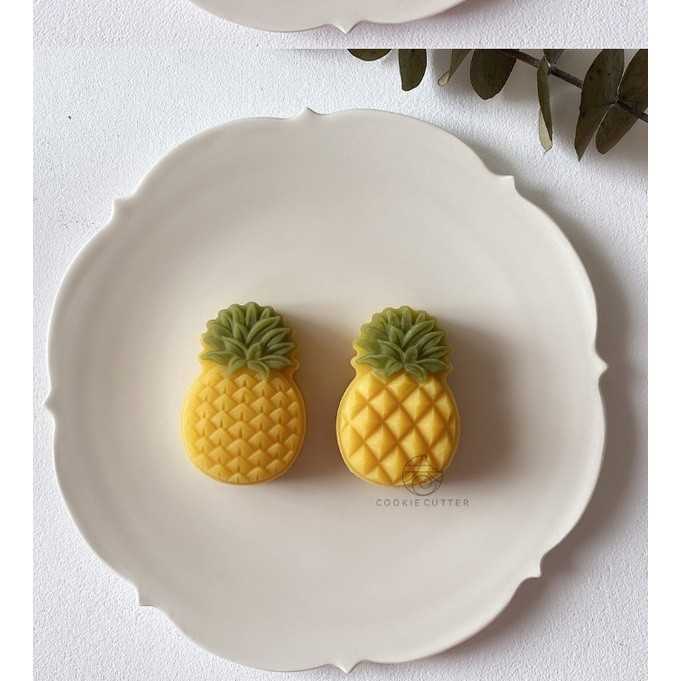 30g/50g Fruit Pineapple/ Pumpkin Shaped Mooncake Mold Stamp Hand Press Chocolate Mould 菠萝南瓜月饼模具(2205L) - Image 11