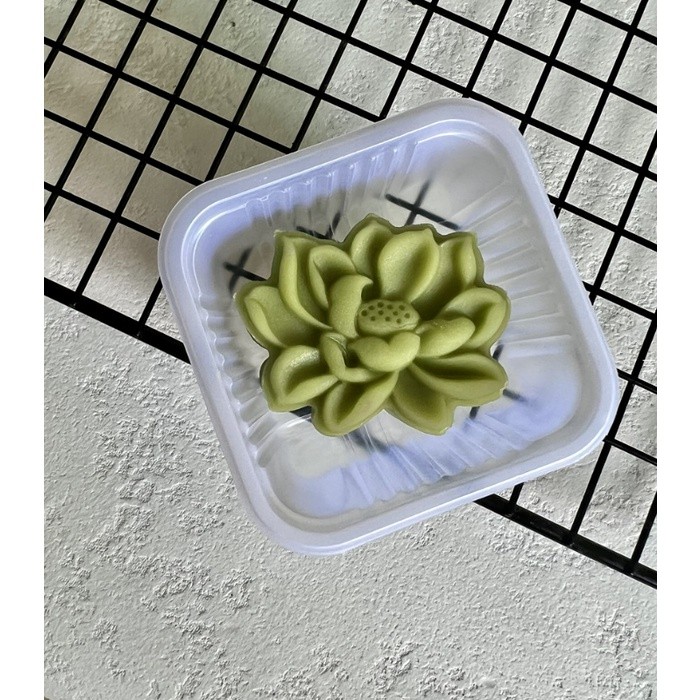 Mid-autumn Festival Peach Blossom 25g to 40g Mooncake Mold Flower Shaped Cookie Embosser Stamp Fondant 月饼模具(2213L) - Image 5