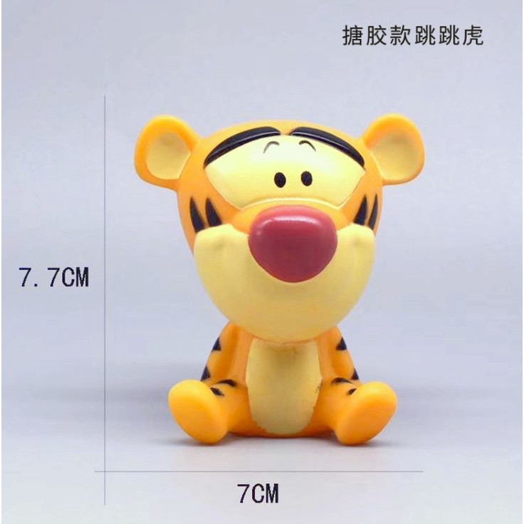 Disney Cartoon Winnie the Pooh Tigger Piglet Pig Action Figures Toys Decoration Cake Decoration(955L) - Image 7