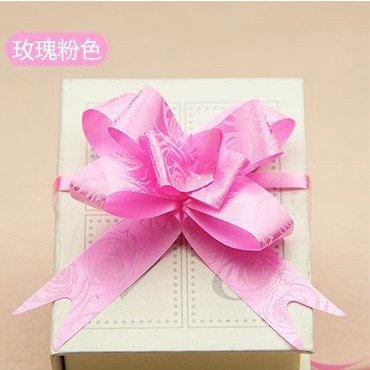 10pcs 12# Christmas Handmade DIY Pre Tied Satin Mini Ribbon (Rose) Gift Package Bow Wedding Crafts Accessories(227L) - Image 15