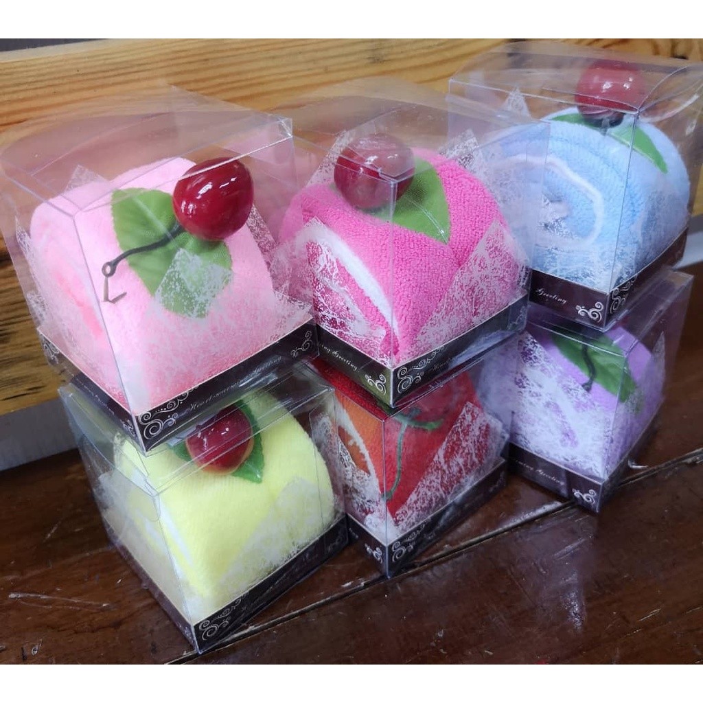 READY IN STOCK Small Cake Swiss Roll Shape Hand Towel Washcloth Wedding Party Gifts Drop Ship Support(191L)