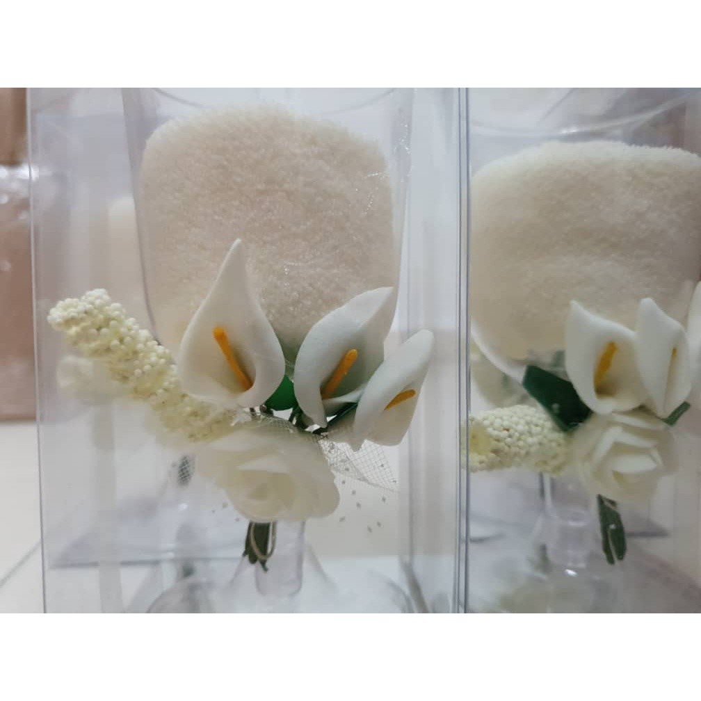 READY IN STOCK Goblet Towel 5 Colors Hand Towel Washcloth Wedding Party Gifts Drop Ship Support(230L) - Image 7