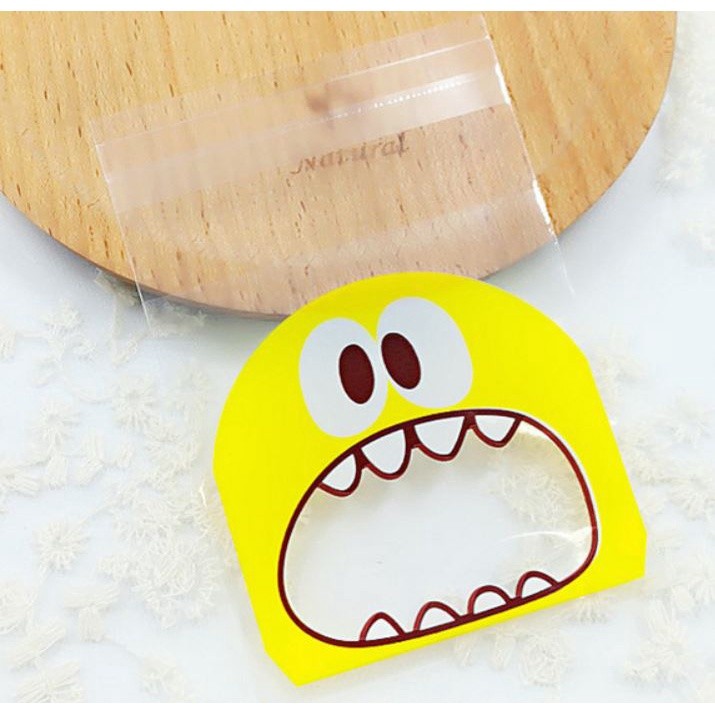 100pcs 10x10cm Cute Cartoon Gifts Bags Cookie Packaging Self-adhesive Plastic Bags For Biscuits Candy Food(164L) - Image 14