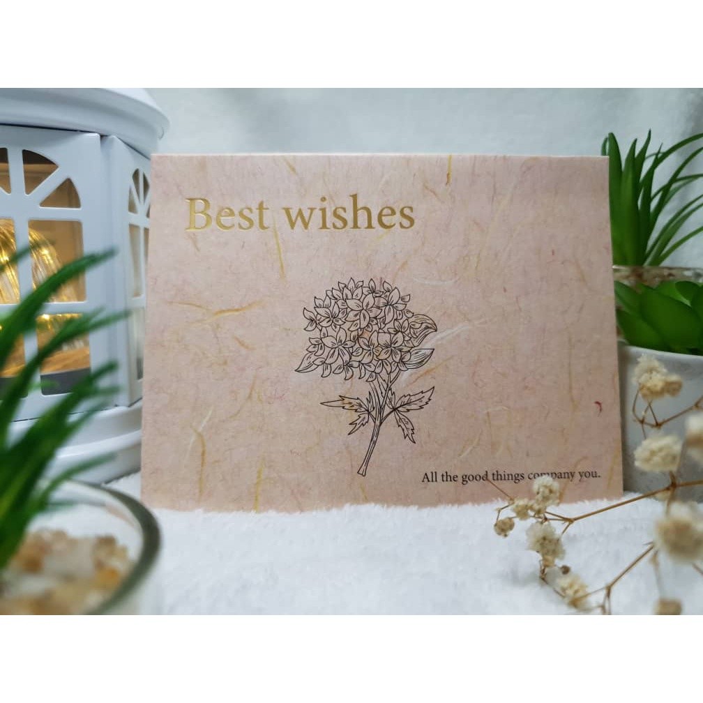 1pc Creative Greeting Cards Love You Thank You Cards Message Cards Gift Box Decoration Cards Gold Stamped Flower(1605L) - Image 14