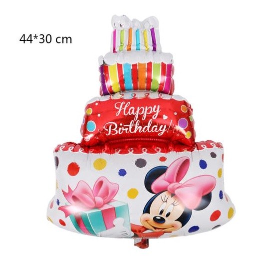 Mini Large Mickey Mouse Minnie Foil Balloons Kids Birthday Party Globos Birthday Baby Show Decorative Balloon(175L) - Image 4