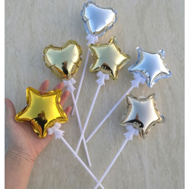1 set/pack Cake Decoration Butterfly Clip Bar Balloon Cake Decoration Supplies(769L) - Image 3
