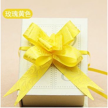 10pcs 12# Christmas Handmade DIY Pre Tied Satin Mini Ribbon (Rose) Gift Package Bow Wedding Crafts Accessories(227L) - Image 12