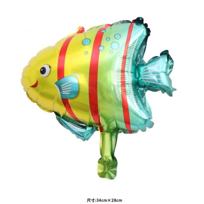 Large Fish Balloons Foil Shark Octopus Balloon Sea World Globos Birthday Party Decorations Kids Inflatable Toys(1607L) - Image 5