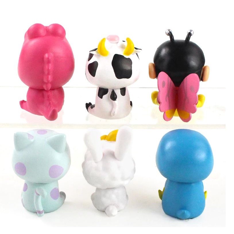 1pcs Crayon Shin-Chan Figures Shinnosuke Nohara Shinchan Cosplay Animals Bird Cat Dog Cow Rabbit Butterfly(964L) - Image 3