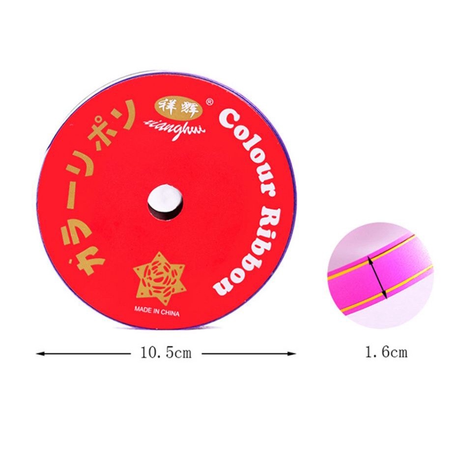1.60cm 10m/roll Balloon Cable Ties Plastic Ribbon Wedding Decoration Gift Wrapping Colored Ribbon(719L) - Image 6