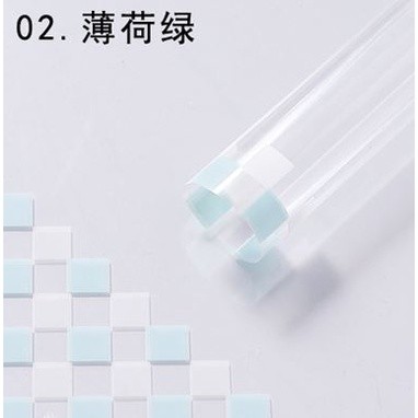 58*58cm Korean Waterproof Transparent Flower Wrapping Paper Florist Decorative DIY Gift Paper Flower Supplies(1610L) - Image 9