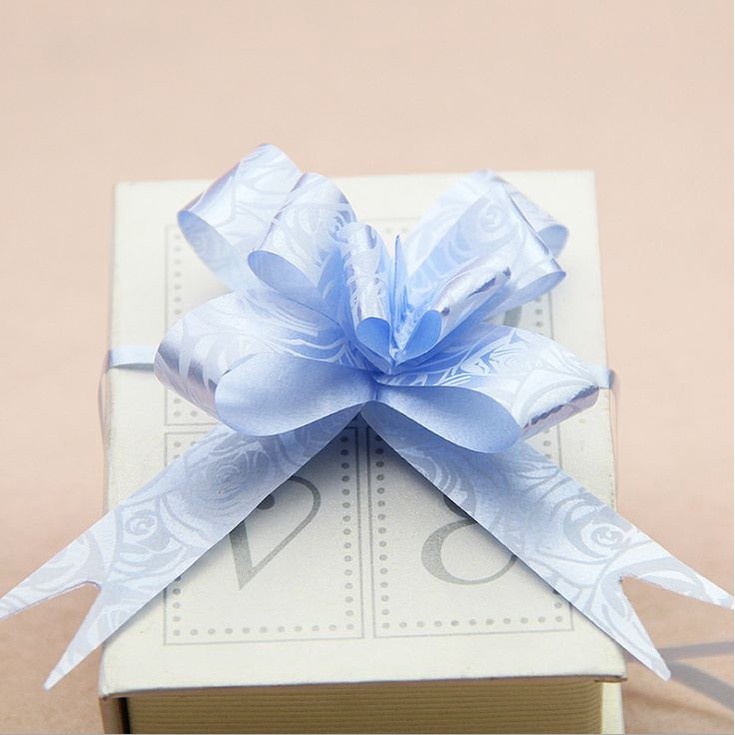 10pcs 12# Christmas Handmade DIY Pre Tied Satin Mini Ribbon (Rose) Gift Package Bow Wedding Crafts Accessories(227L) - Image 16