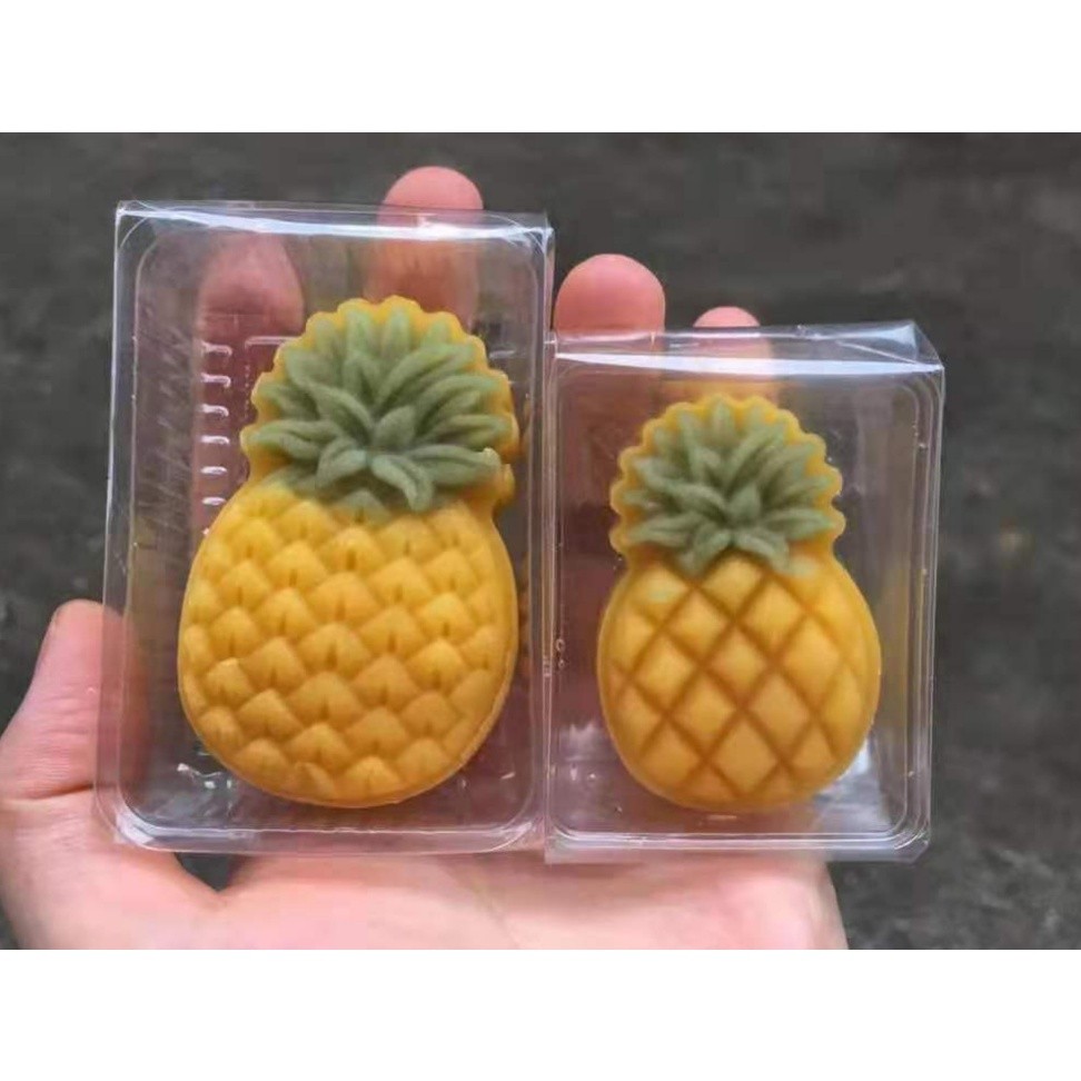 30g/50g Fruit Pineapple/ Pumpkin Shaped Mooncake Mold Stamp Hand Press Chocolate Mould 菠萝南瓜月饼模具(2205L) - Image 5
