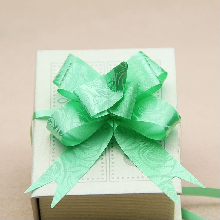 10pcs 12# Christmas Handmade DIY Pre Tied Satin Mini Ribbon (Rose) Gift Package Bow Wedding Crafts Accessories(227L) - Image 7