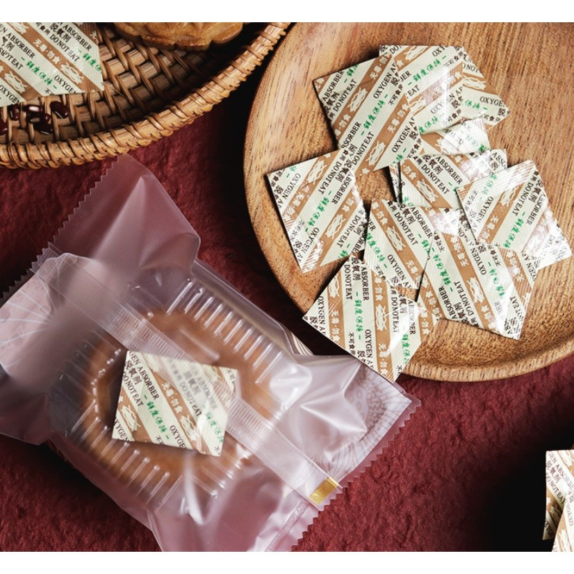 100/200/300Bags Deoxidant 30cc Oxygen Absorbers for Mooncake Long Term Food Grade Storage Saver CO2 Absorber食品干燥剂(2232L) - Image 7