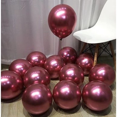 100pcs 10inch 4.5g Glossy Metal Pearl Latex Balloon Helium balloon Wedding Birthday Party decoration(599) - Image 12