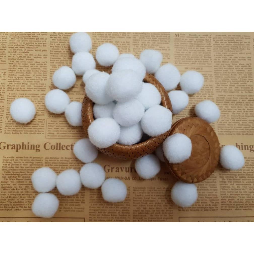 10/12/15/20/25/30mm Mini Fluffy Soft Pom Poms Pompoms Ball Handmade Kids Toys Wedding Christmas Decor DIY Sewing(845L) - Image 18