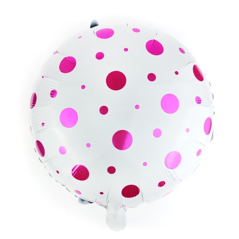 18inch Corrugated Dot Aluminum Balloon Wave Pattern Balloon Round Decoration Festival Party Supplies(212L) - Image 8