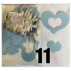 Laser balloon pendant decoration sequins love word stars rain silk ornaments birthday wedding room(177L) - Image 13