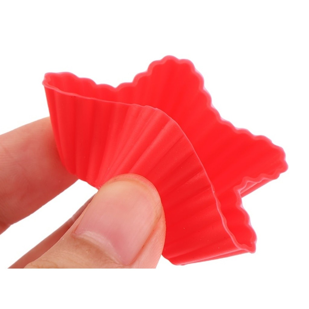 Many Kinds Silicone Cupcake Mold Cake Muffin Baking Bakeware Nonstick Silicone Hear Flower 硅胶蛋糕模具(2177L) - Image 6