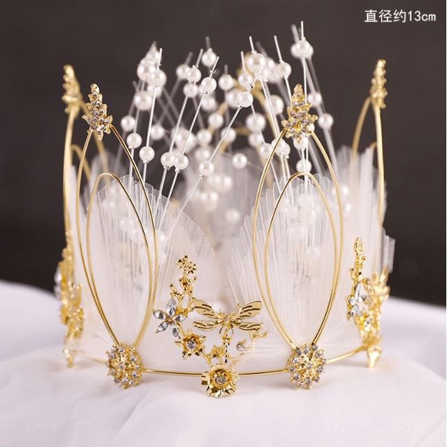 1pc Princess Crown Cake Topper Birthday Ornaments Headdress Crown Topper Cake Decoration For Birthday Party(1301L) - Image 16