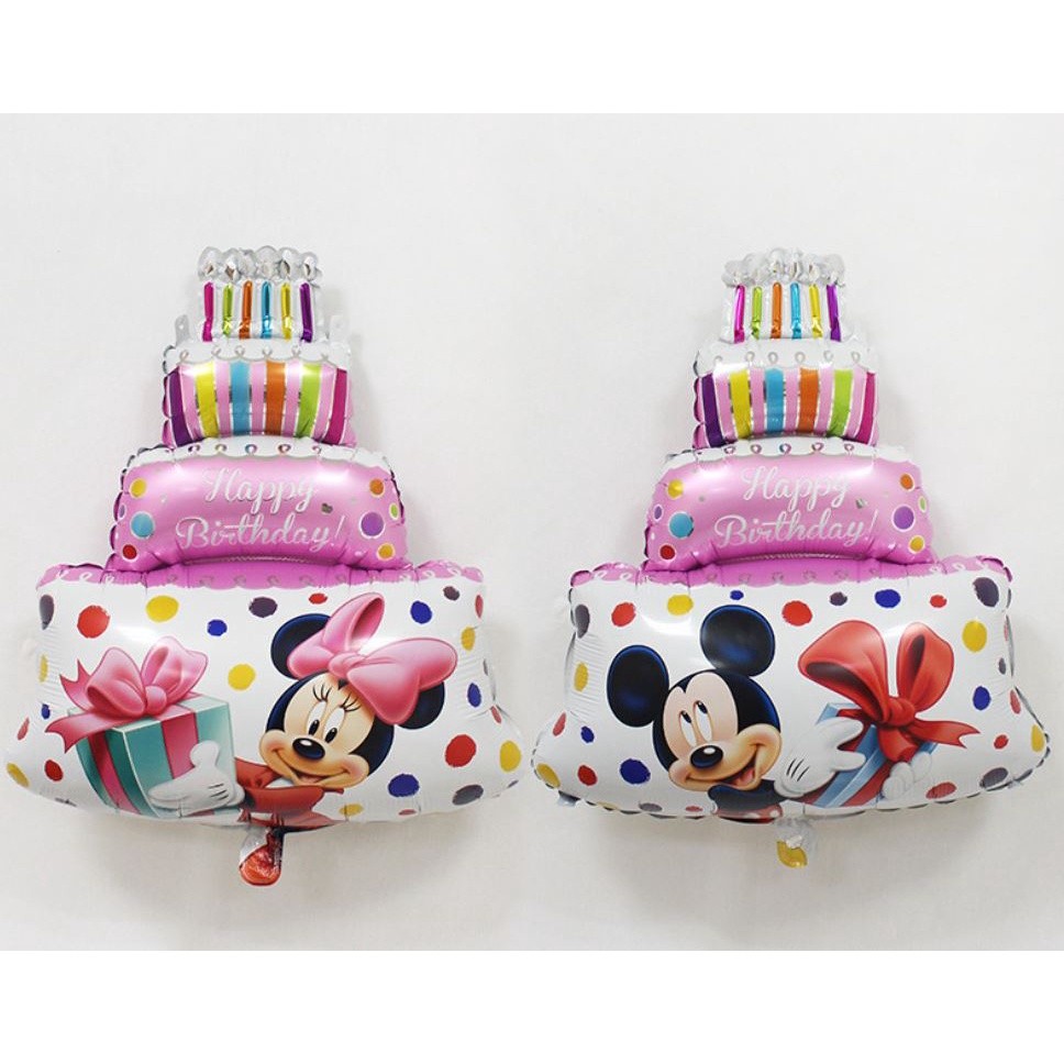 Mini Large Mickey Mouse Minnie Foil Balloons Kids Birthday Party Globos Birthday Baby Show Decorative Balloon(175L) - Image 5