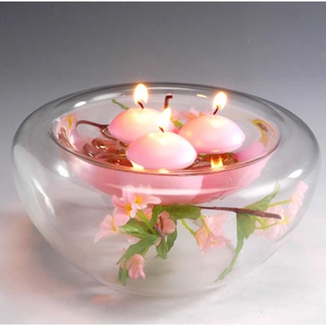 10pcs Unscented Small Floating Candles For Wedding Party Event New Year Christmas Decoration Home(257L)