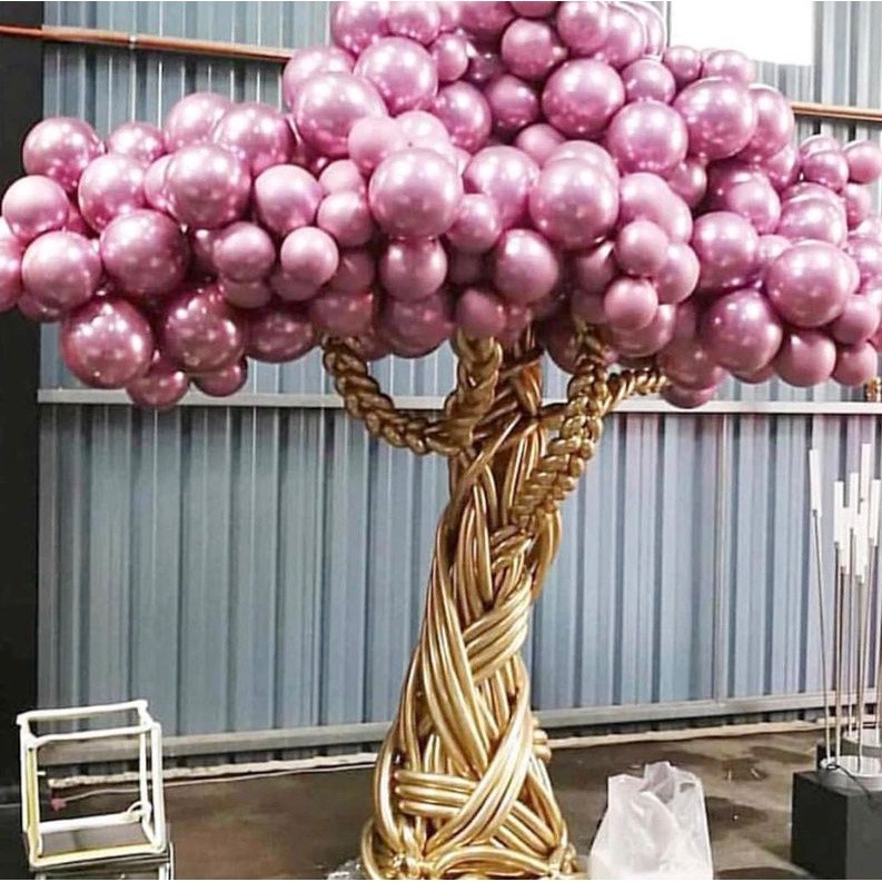 100pcs 10inch 4.5g Glossy Metal Pearl Latex Balloon Helium balloon Wedding Birthday Party decoration(599) - Image 2