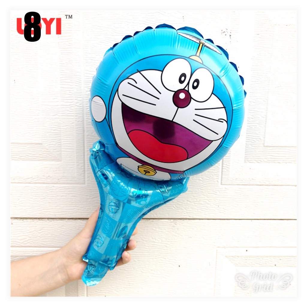 Cartoon Moana/ Princess Hand Sticks Foil Balloons Baby Birthday Wedding Party Decorations Air Globos Kids(295L) - Image 9