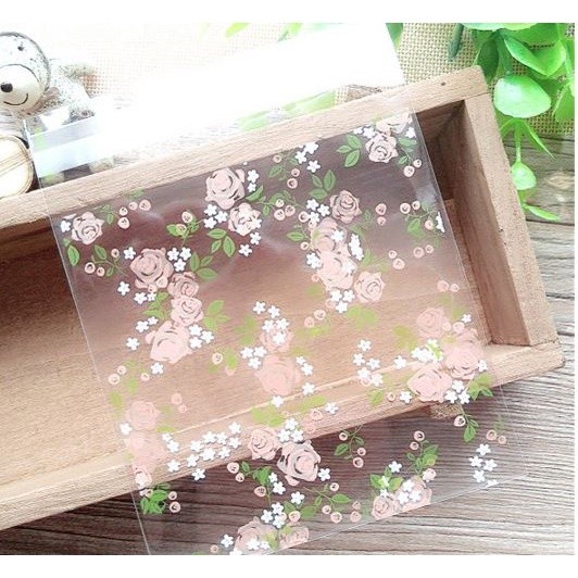 100pcs 10x10cm Cute Cartoon Gifts Bags Cookie Packaging Self-adhesive Plastic Bags For Biscuits Candy Food(164L) - Image 11