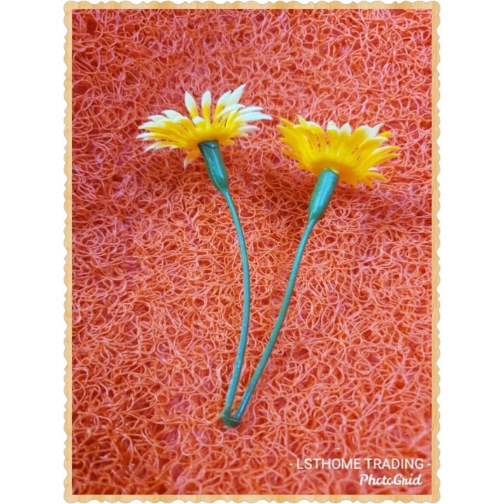 1pc Simulation plastic flower head chrysanthemum home flower arrangement decoration (2114L) - Image 2
