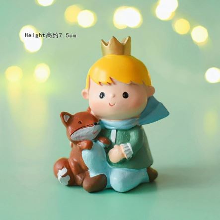 Lovely Little Prince Children Kid Happy Birthday Cake Topper Wedding Party Supplies Baby Shower Girl Boy Fox (935L) - Image 12